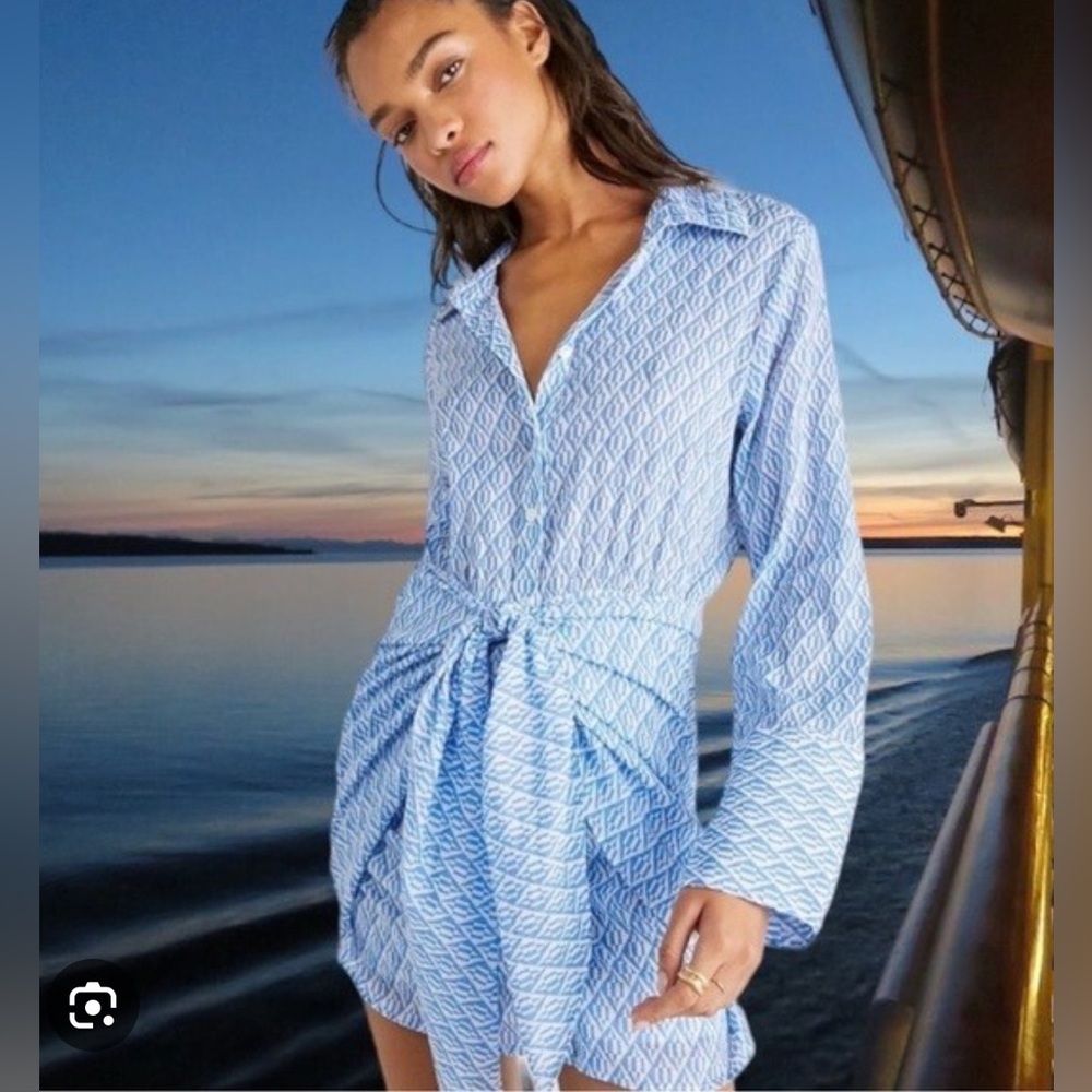 Free People Rilo Shirt Dress NWT